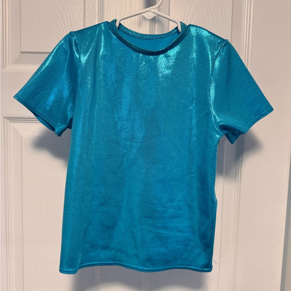Weissman Metallic Crewneck Dance Shirt